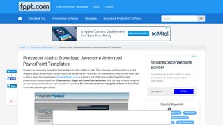 Presenter Media: Download Awesome ... - Free PowerPoint Templates