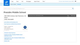 Presidio Middle School San, Francisco, CA Ratings and Reviews | Zillow