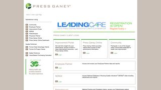 Press Ganey Client Login - Press Ganey Help & Training Center