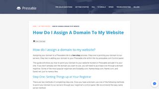 How to point your domain to your website - Pressable Knowledge Base