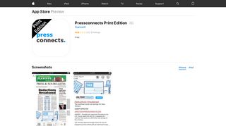 Pressconnects Print Edition on the App Store - iTunes - Apple