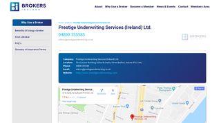 Prestige Underwriting Services (Ireland) Ltd. | Brokers Ireland