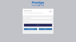 Prestige Nursing | Member Portal