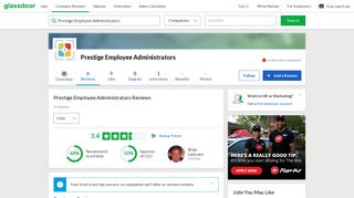 Prestige Employee Administrators Reviews | Glassdoor