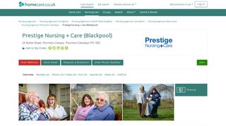 Prestige Nursing + Care (Blackpool), 29 Nutter Road, Thornton ...