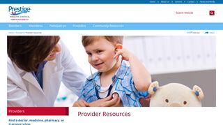 Provider resources - Prestige Health Choice - Leading the Way to ...