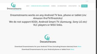 Download and install Dreamstreams - Dreamstreams IPTV for Android