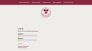 Preston High School - Online Application - Log In - RenWeb