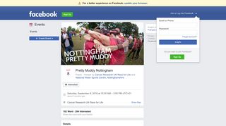 Pretty Muddy Nottingham - Facebook