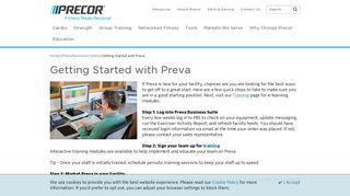 Preva Resource Centre - Getting Started with Preva - Networked ...