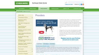 Welcome Providers - Northeast Delta Dental