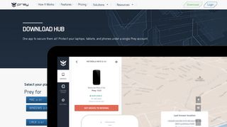 Download & Find your devices | Get Prey's Anti-Theft for Free