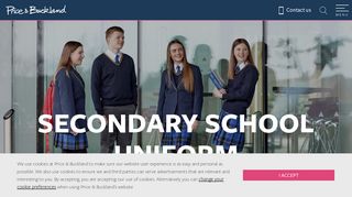 Secondary School Uniform | Price & Buckland