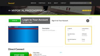 Welcome to Myportal.pricechopper.com - Direct Connect