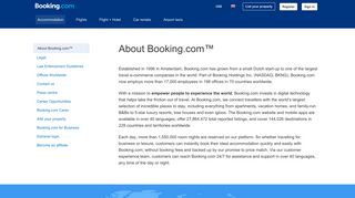 Booking.com: About Booking.com.