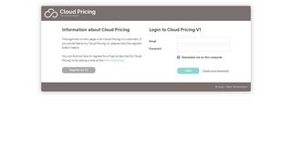 Cloud Pricing