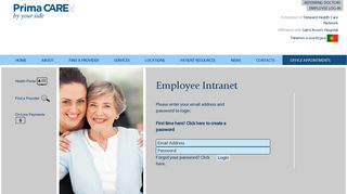 Employee Intranet | Prima CARE, P.C.