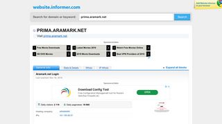prima.aramark.net at WI. Aramark.net Login - Website Informer