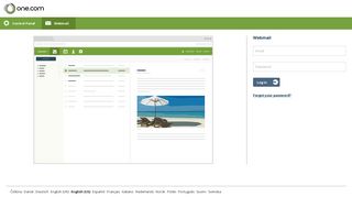 Webmail - Login - One.com Web hosting