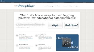 PrimaryBlogger › Free Blogging Platform For Schools & Education