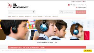nasen review of the SEN Assessment Toolkit - GL Assessment