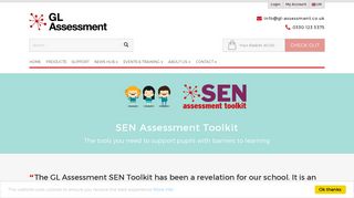 SEN Assessment Toolkit (SENAT) - GL Assessment