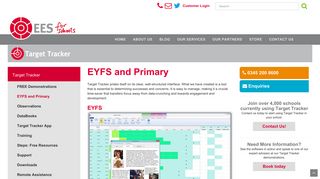 Target Tracker EYFS and Primary - EES for Schools