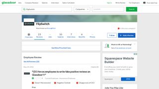 FlipSwitch - CEO forces employees to write fake positive reviews on ...