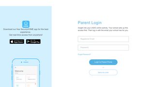 Parent Login Page - Securly