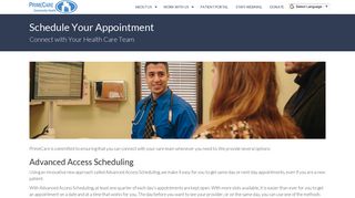 Schedule Your Appointment | PrimeCare