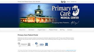 Patient Portal - Primary Care Medical Center