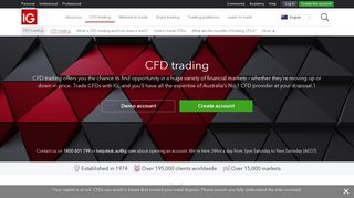 CFD Trading from Australia's Top CFD Provider | IG AU - IG.com