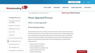 Home Appraisal Process | PrimeLending