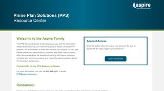 Prime Plan Solutions - ASPire Financial Services