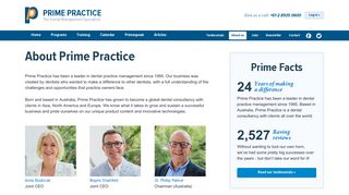 About Prime Practice - Prime Practice - the dental practice ...