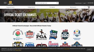 Official Ticket Exchanges | Sell Tickets in Marketplace at PRIMESPORT
