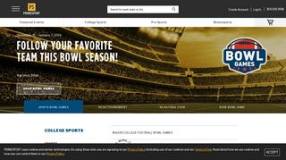 College Sports Tickets & Packages | PrimeSport