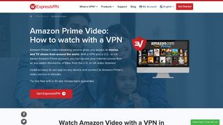 Watch U.S. or UK Amazon Prime Video with a VPN | ExpressVPN
