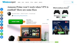 Amazon Prime won't work when VPN is enabled? Here are some fixes