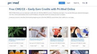 Free CME/CE | Pri-Med