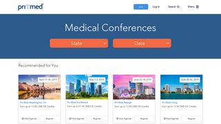 Medical Conferences | Pri-Med