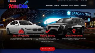 Prime Drive Inc Richmond VA | New & Used Cars Trucks Sales ...