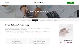 Payroll, HR & Benefits - Contact Us! | PrimePay