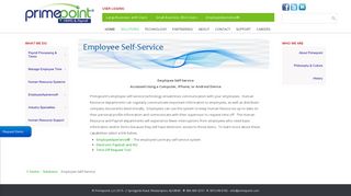 Employee Self-Service - Primepoint HRMS & Payroll
