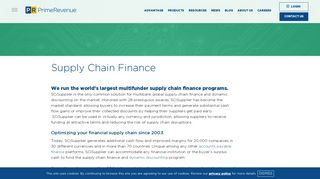 Supply Chain Finance - PrimeRevenue