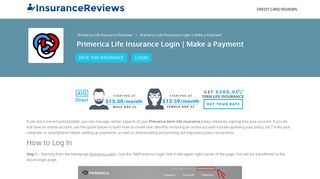 Primerica Life Insurance Login | Make a Payment - Insurance Reviews