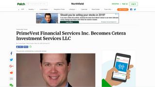 PrimeVest Financial Services Inc. Becomes Cetera Investment ...