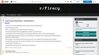 STOP USING PRIMEWIRE ~ PERMANENTLY : Piracy - Reddit