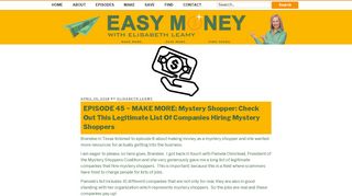EPISODE 45 ~ MAKE MORE: Mystery Shopper: Check Out This ...