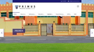 Primus Private School: Home